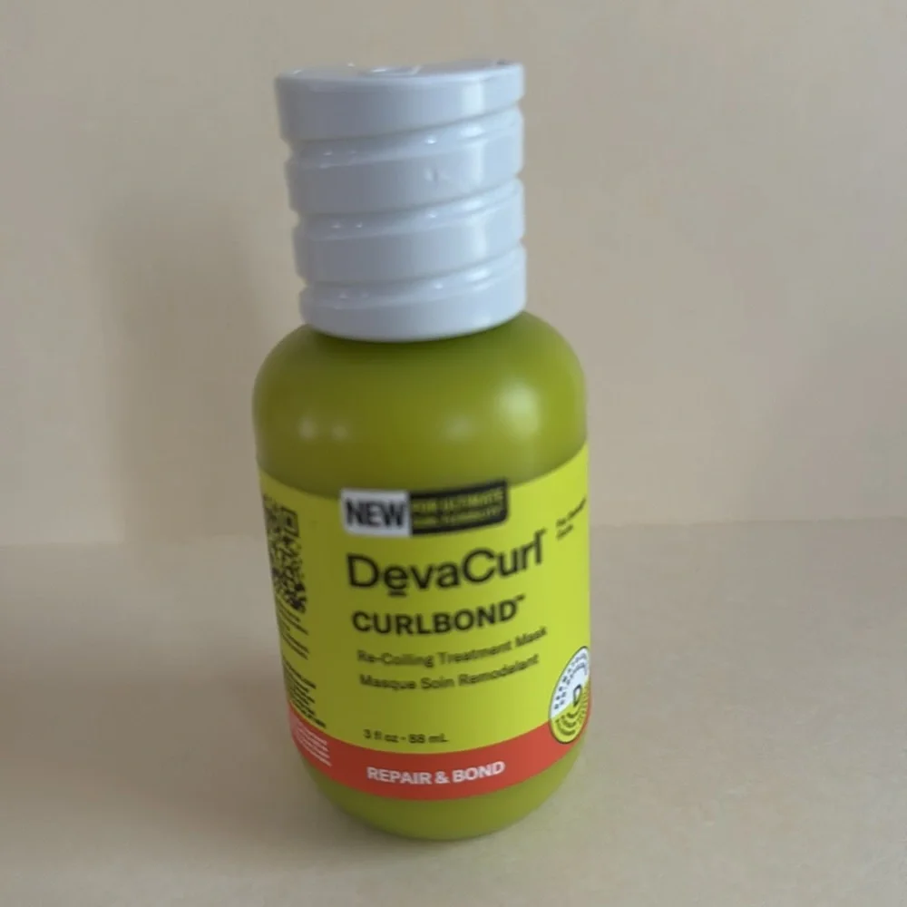 DEVACURL Travel Size CURLBOND Re-Coiling Cream Conditioner 3oz NIB